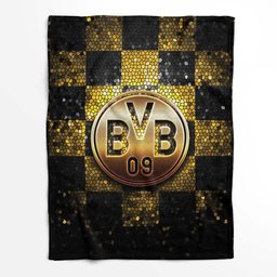 Borussia Dortmund BVB 26 Fleecedecke - Decke 2