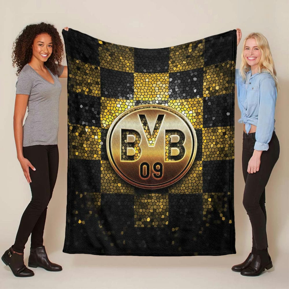 Borussia Dortmund BVB 26 Fleecedecke - Decke