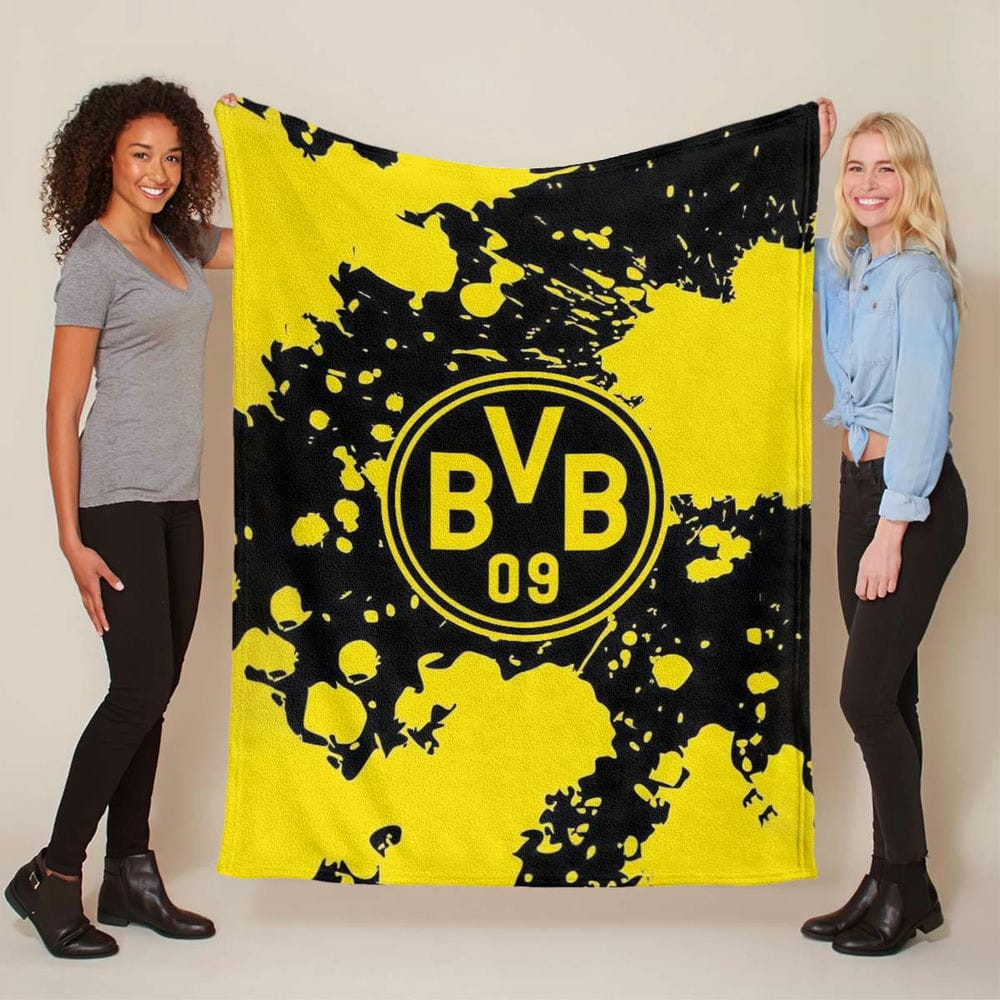 Borussia Dortmund BVB 20 Fleecedecke - Decke
