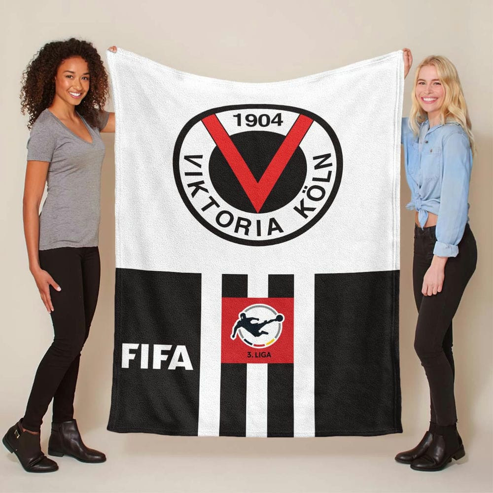 FC Viktoria Köln 1001 Fleecedecke - Decke