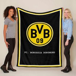 FC Borussia Dortmund für Fan 01 Fleecedecke - Decke