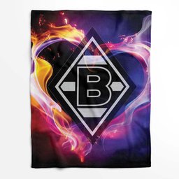 Borussia Mönchengladbach VfL14 Fleecedecke - Decke 2