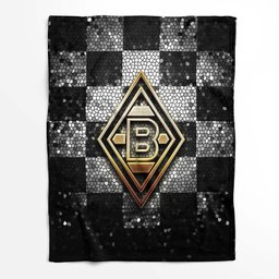Borussia Mönchengladbach VfL17 Fleecedecke - Decke 2