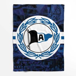 DSC Arminia Bielefeld Fc blau Fleecedecke - Decke 2