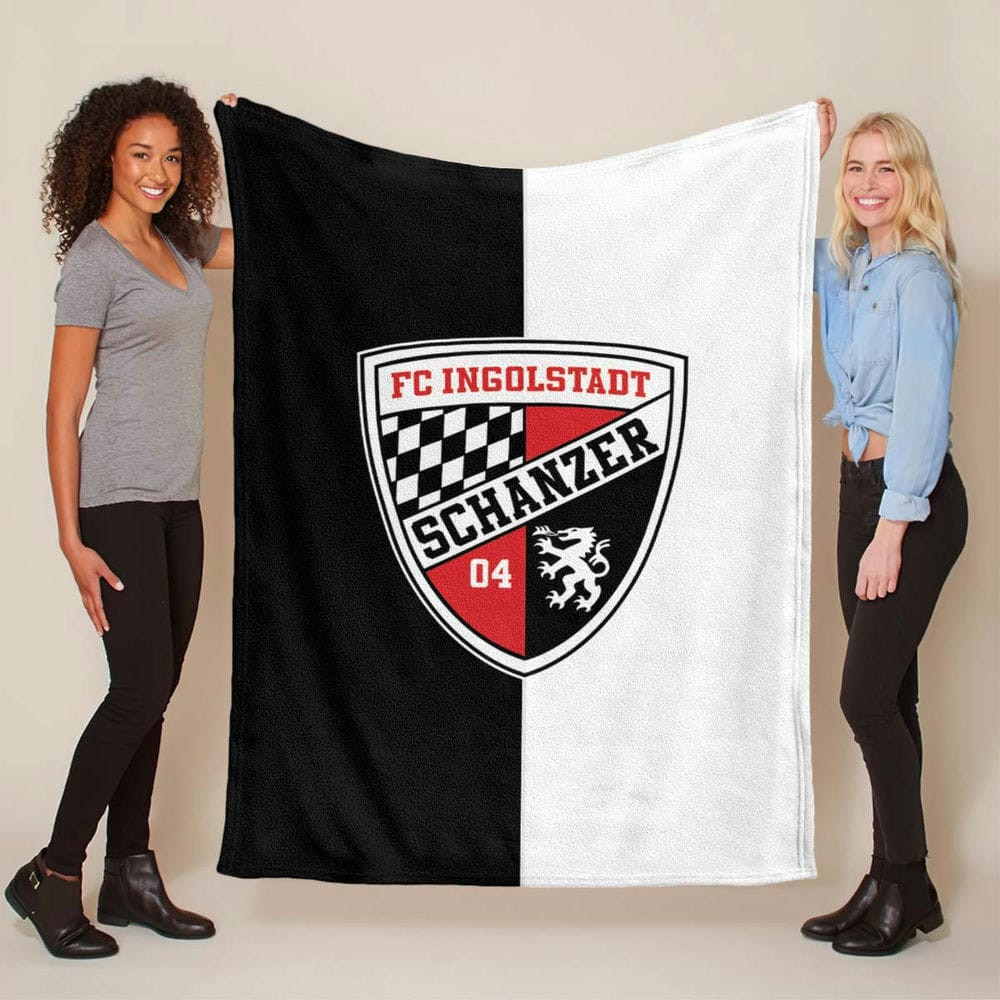 FC Ingolstadt Schanzer 07 Fleecedecke - Decke