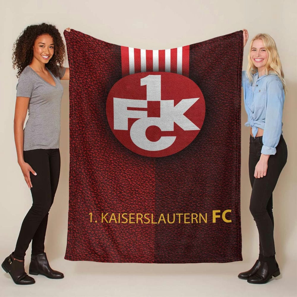 FC Kaiserslautern 1FCK rot Fleecedecke - Decke