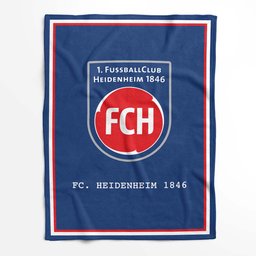 FC Heidenheim 1846 für Fans 01 Fleecedecke - Decke 2