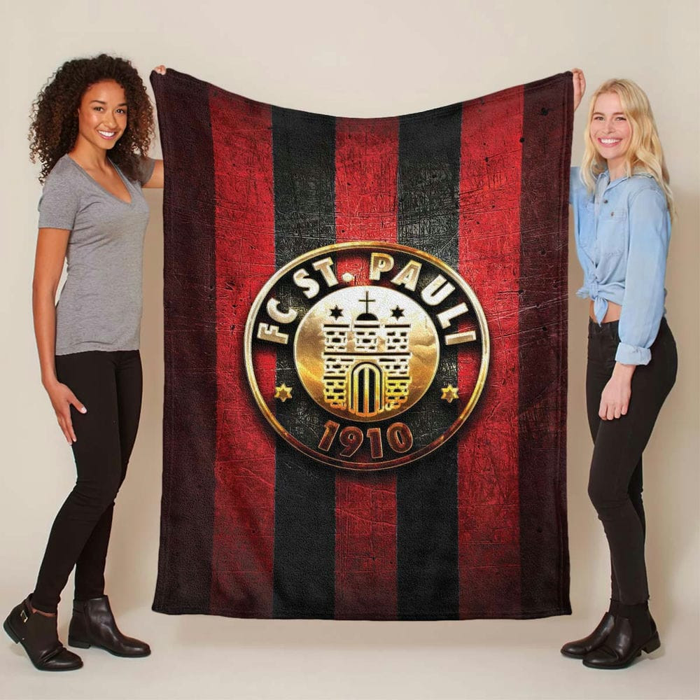 FC St. Pauli 04 Fleecedecke - Decke