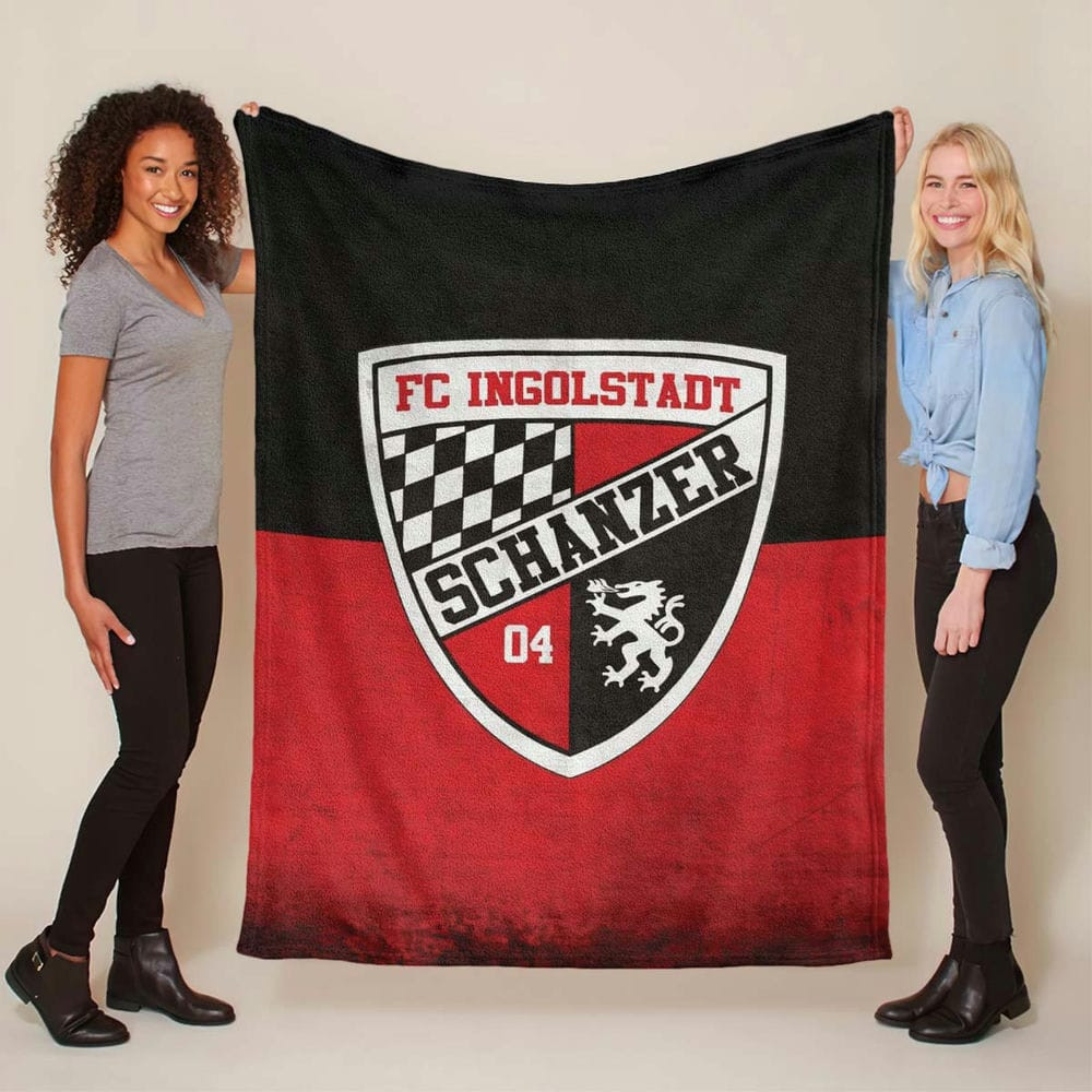 FC Ingolstadt Schanzer 04 Fleecedecke - Decke