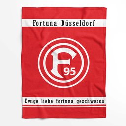 Fortuna Düsseldorf 11 Fleecedecke - Decke 2