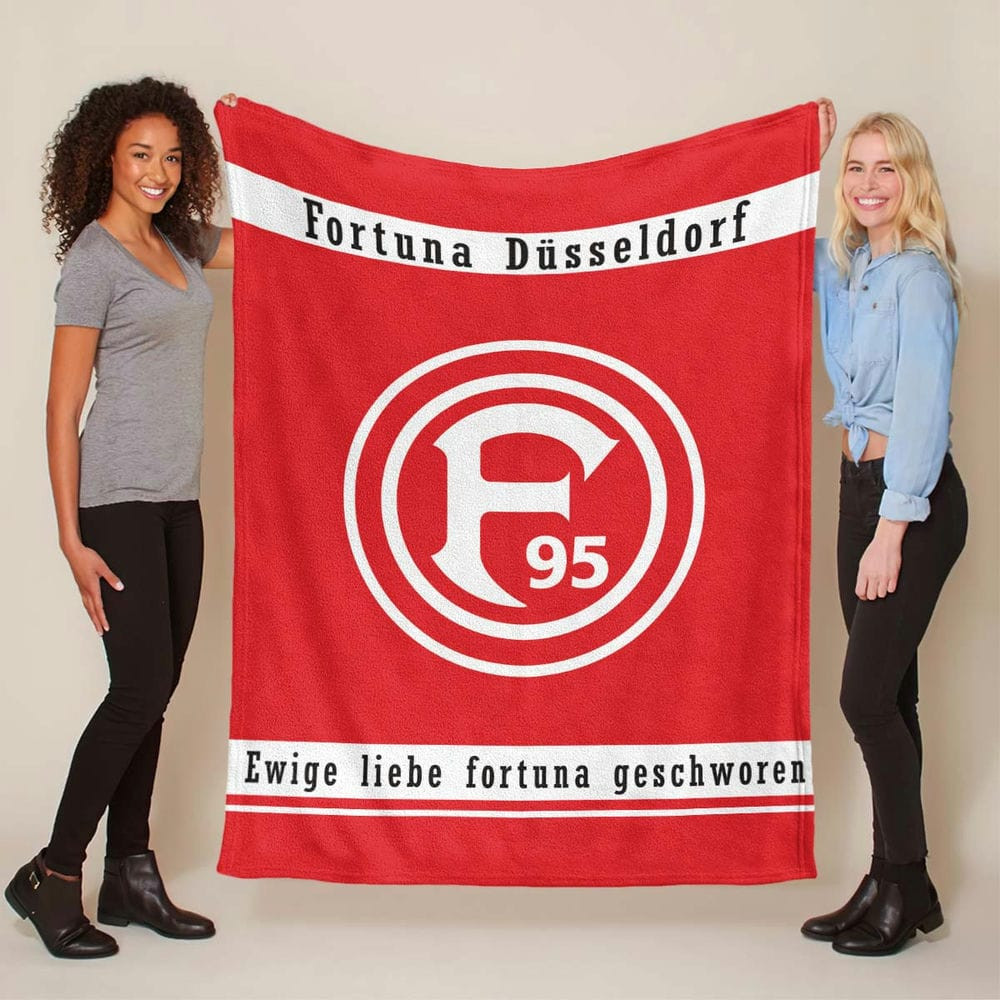 Fortuna Düsseldorf 11 Fleecedecke - Decke