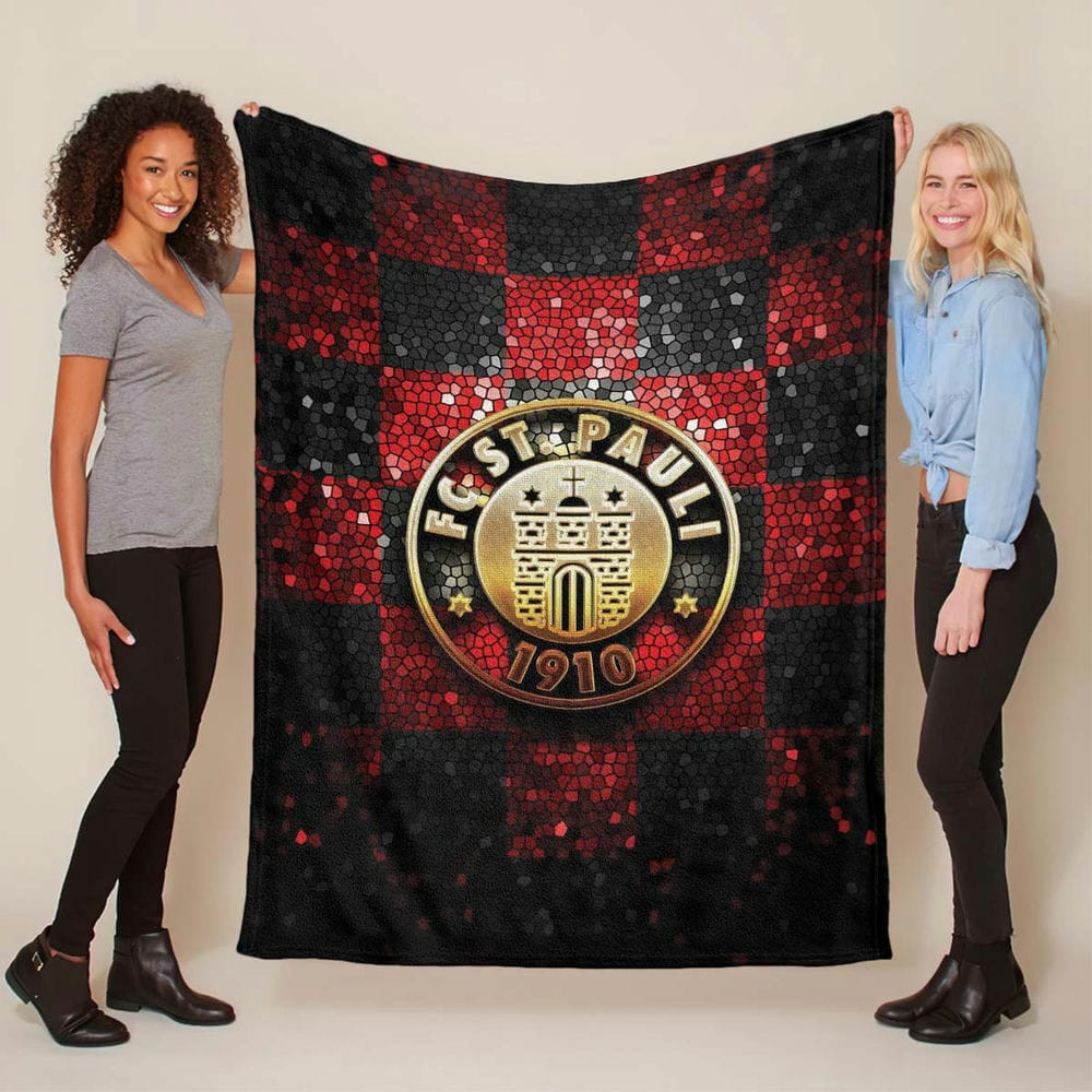 FC St. Pauli 02 Fleecedecke - Decke