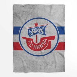 FC Hansa Rostock HAN 01 Fleecedecke - Decke 2
