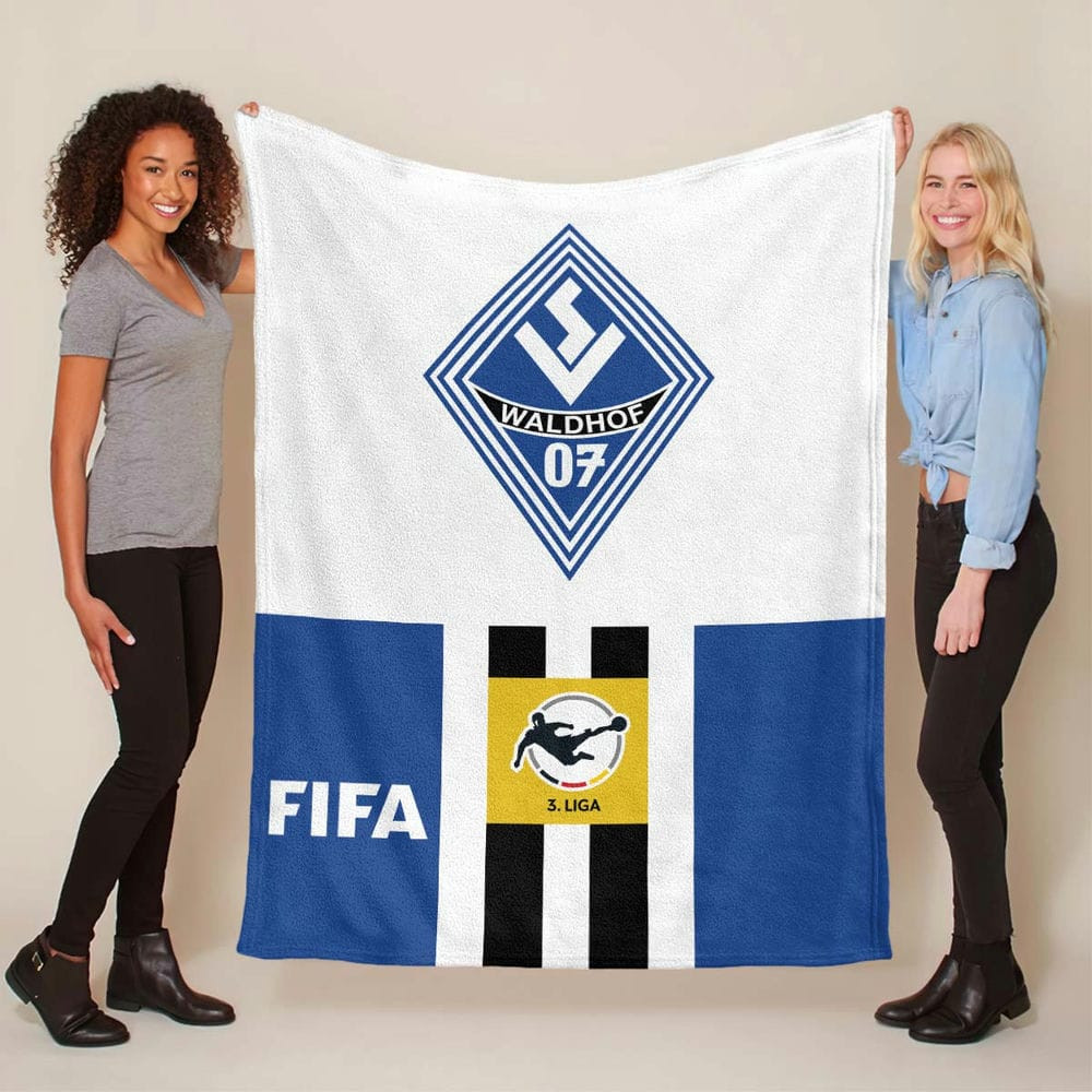 SV Waldhof Mannheim 07 1001 Fleecedecke - Decke