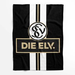 SV 07 Elversberg schwarzer Hintergrund sve01 Fleecedecke - Decke 2