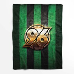 Hannover 96 Grün Metall Fleecedecke - Decke 2