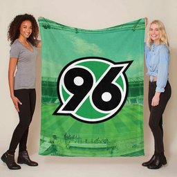 Hannover 96 Feldgrün Fleecedecke - Decke