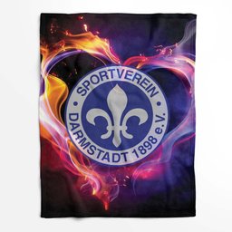 SV Darmstadt FC 03 Fleecedecke - Decke 2