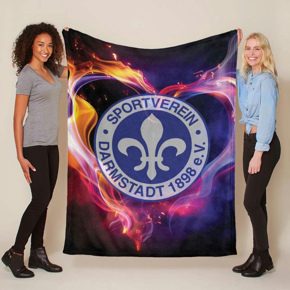 SV Darmstadt FC 03 Fleecedecke - Decke