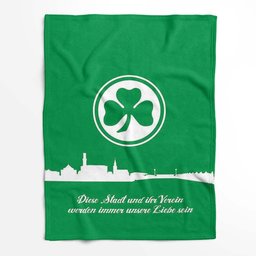 SpVgg Greuther Fürth Diese Stadt und ihr Verein werden immer unsere Liebe sein 01 Fleecedecke - Decke 2