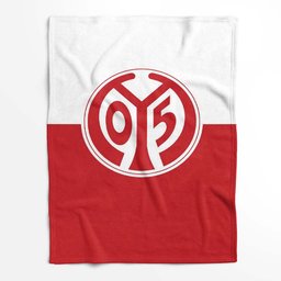FSV Mainz 05 Fußballverein M13 Fleecedecke - Decke 2
