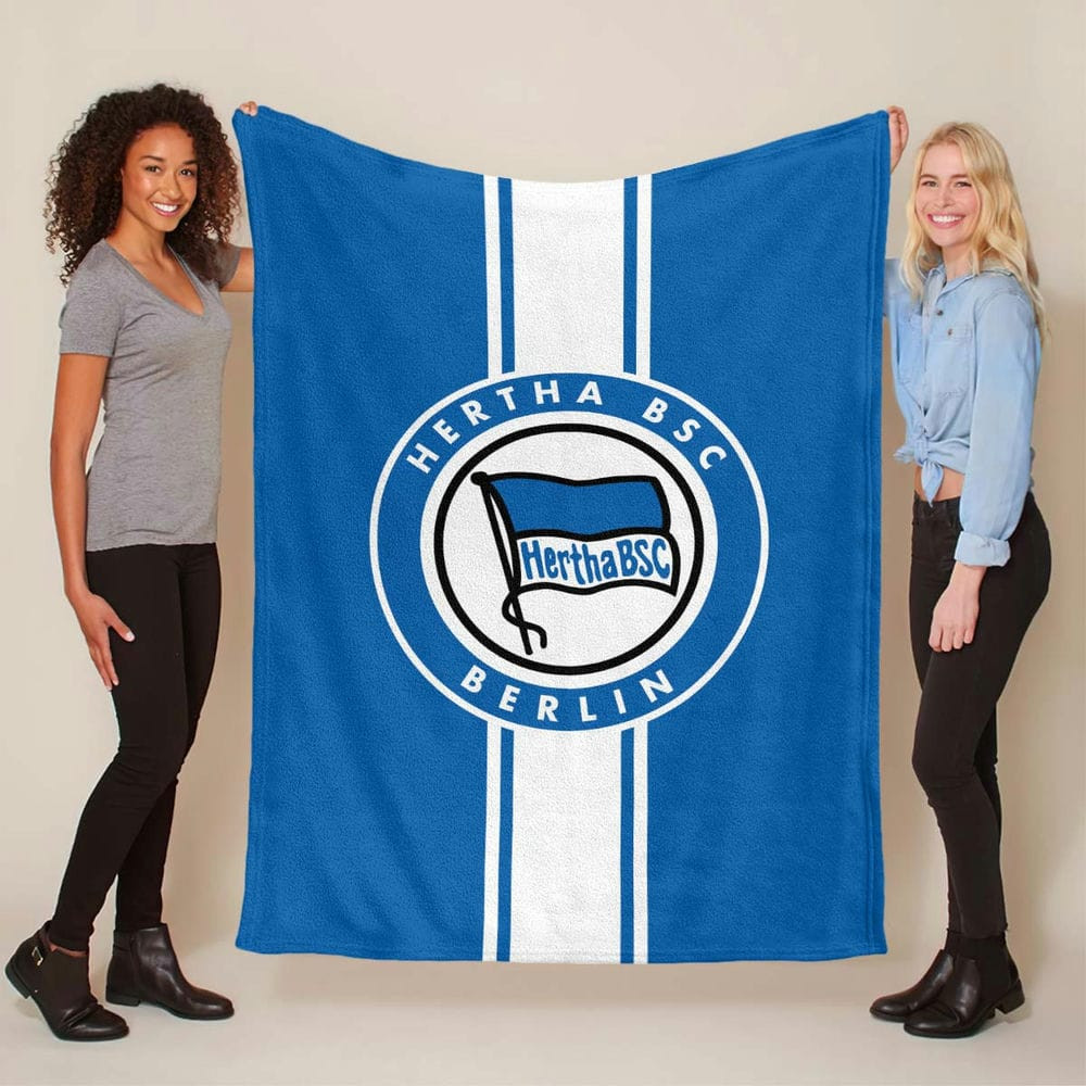 Hertha Berlin BSC 21 Fleecedecke - Decke