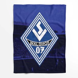 SV Waldhof Mannheim 07 eingereicht SVW Fleecedecke - Decke 2