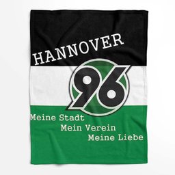 Hannover 96 Die meine Stadt, mein Verein, meine Liebe Fleecedecke - Decke 2