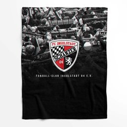 Hintergrund Fanfeld FC Ingolstadt 04 Fleecedecke - Decke 2