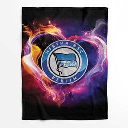 Hertha Berlin BSC08 Fleecedecke - Decke 2