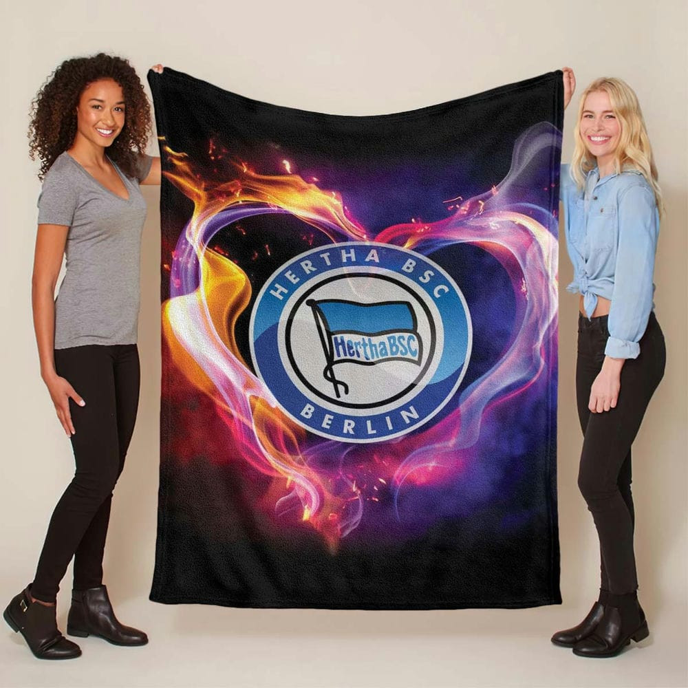 Hertha Berlin BSC08 Fleecedecke - Decke