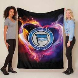 Hertha Berlin BSC08 Fleecedecke - Decke