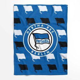 Hertha Berlin BSC13 Fleecedecke - Decke 2