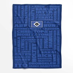 Hamburger SV HSV 10 Fleecedecke - Decke 2