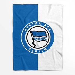 Hertha Berlin BSC19 Fleecedecke - Decke 2