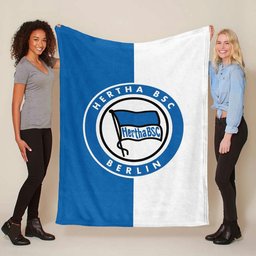 Hertha Berlin BSC19 Fleecedecke - Decke