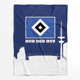 Hamburger SV HSV 02 Fleecedecke - Decke 2