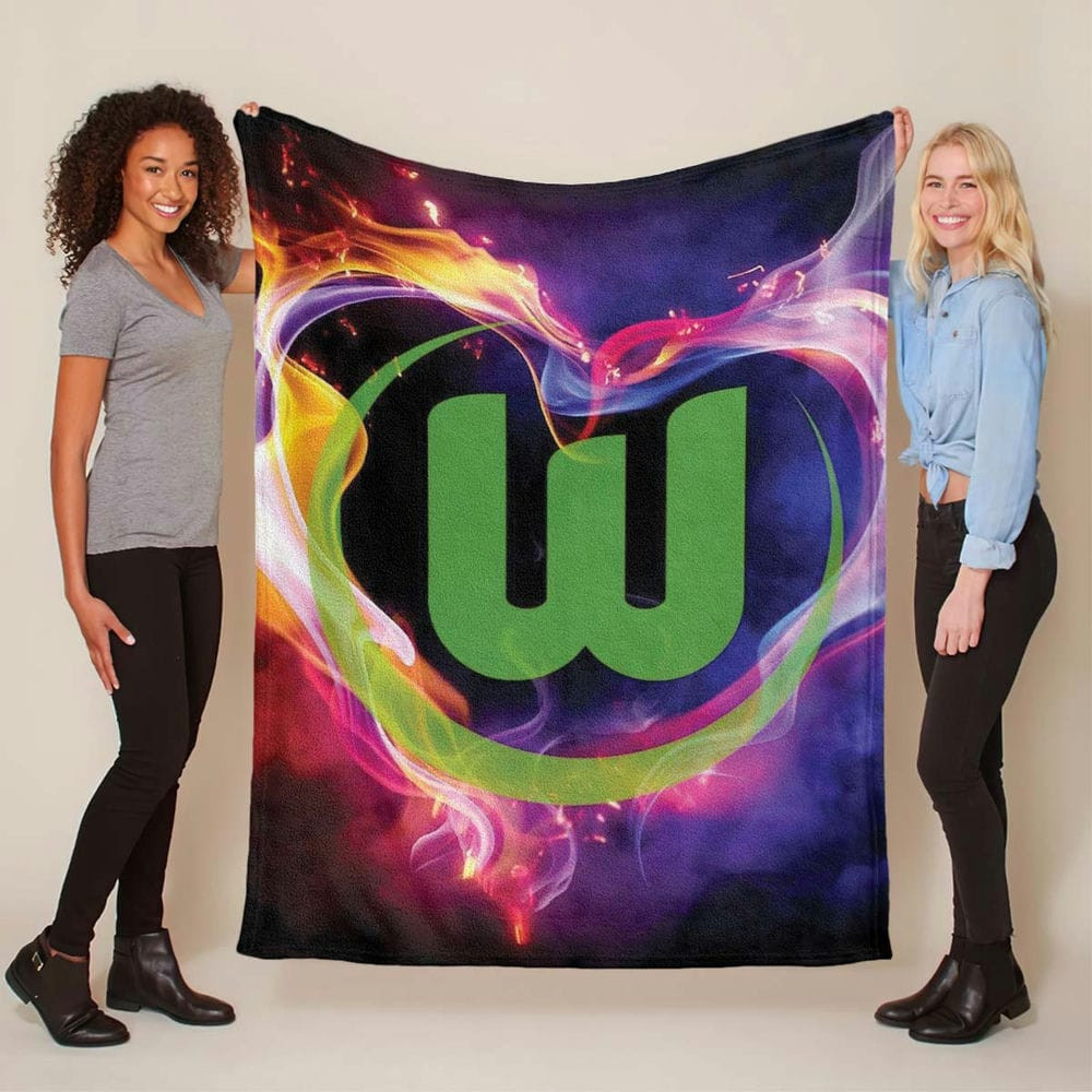 VfL Wolfsburg WOB13 Fleecedecke - Decke