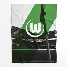 VfL Wolfsburg WOB04 Fleecedecke - Decke 2