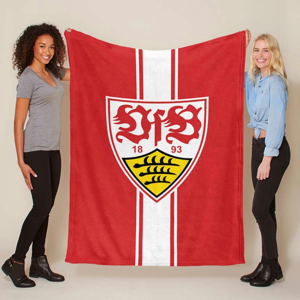 VfB Stuttgart Fußball-Club 21 Fleecedecke - Decke