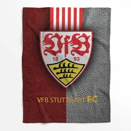 VfB Stuttgart 07 Fleecedecke - Decke 2