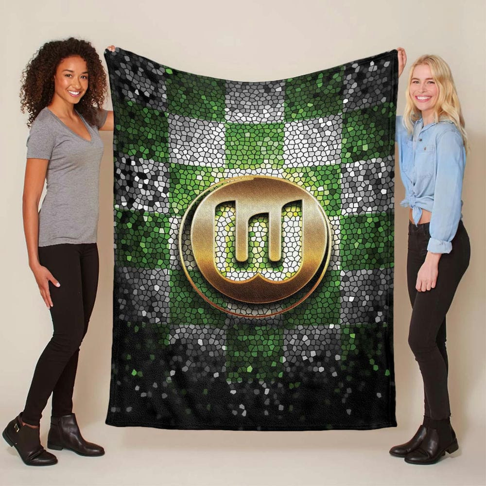 VfL Wolfsburg WOB14 Fleecedecke - Decke