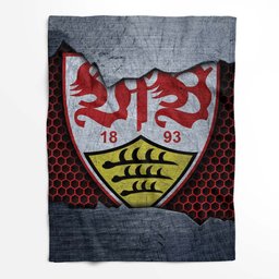 VfB Stuttgart 08 Fleecedecke - Decke 2