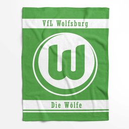 VfL Wolfsburg WOB18 Fleecedecke - Decke 2