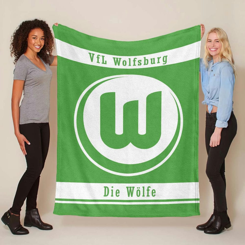 VfL Wolfsburg WOB18 Fleecedecke - Decke