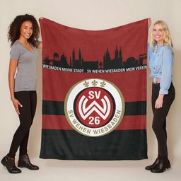 SV Wehen Wiesbaden 01 Fleecedecke - Decke