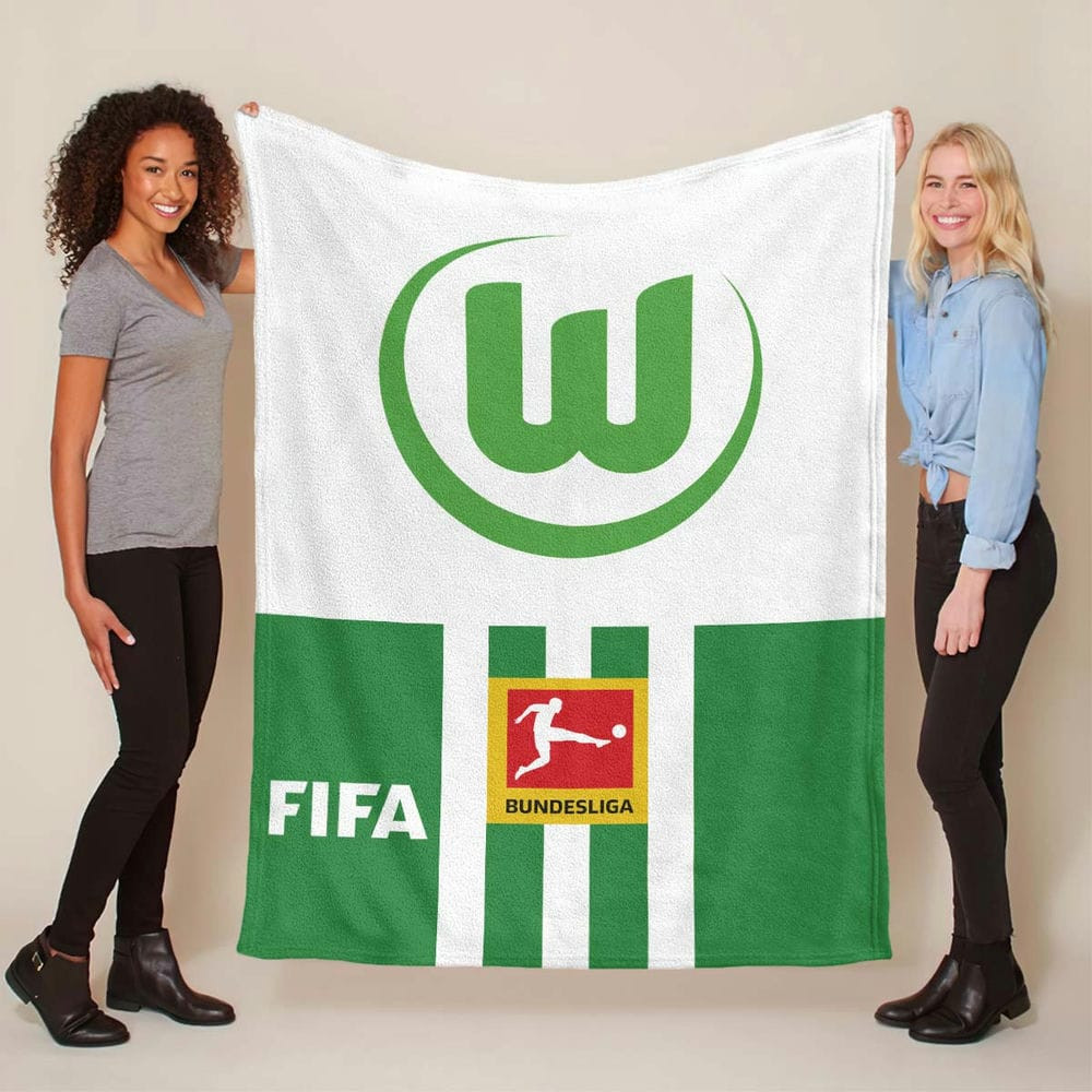 VfL Wolfsburg 1001 Fleecedecke - Decke