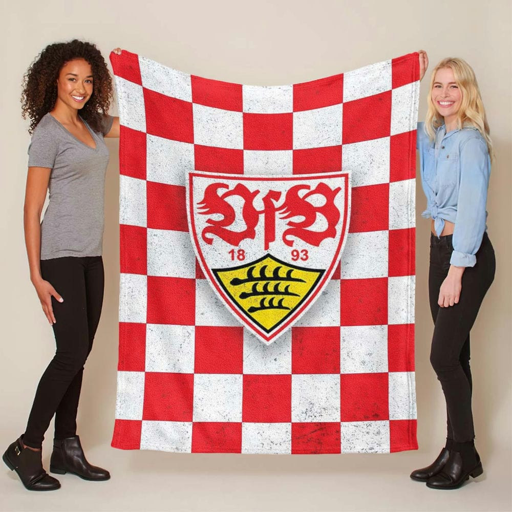 VfB Stuttgart Fußball-Club 20 Fleecedecke - Decke
