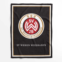 SV Wehen Wiesbaden Fleecedecke - Decke 2