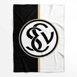 SV 07 Elversberg schwarzer Hintergrund sve03 Fleecedecke - Decke 2